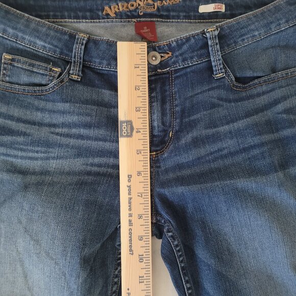Blue Jeans Arizona Jean Co. Super Skinny Size 13S - Picture 12 of 15